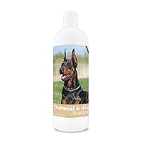 Dog Oatmeal Shampoo with Aloe for Doberman Pinscher - Over 75 Breeds – 16 oz - Mild and Gentle for Itchy, Scaling, Sensitive Skin – Hypoallergenic Formula and pH Balanced