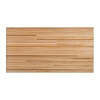 CONSDAN Butcher Block Counter Top, USA Grown Hard Maple Solid Hardwood Countertop, Washer/Laundry/Kitchen Countertop, Table Top, Polished, Prefinished with Food-safe Oil, 1.5