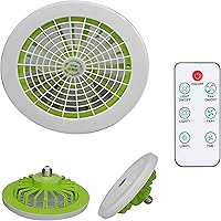 Ceiling Fans with Lights Light Socket Fan Wireless Small Ceiling Fans with Lights for Bedroom, Kids Room and Living Room