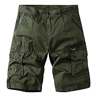 Shorts for Mens Summer Fall Cargo Straight Leg Pants Shorts Mens 2024 Fashion Y2K
