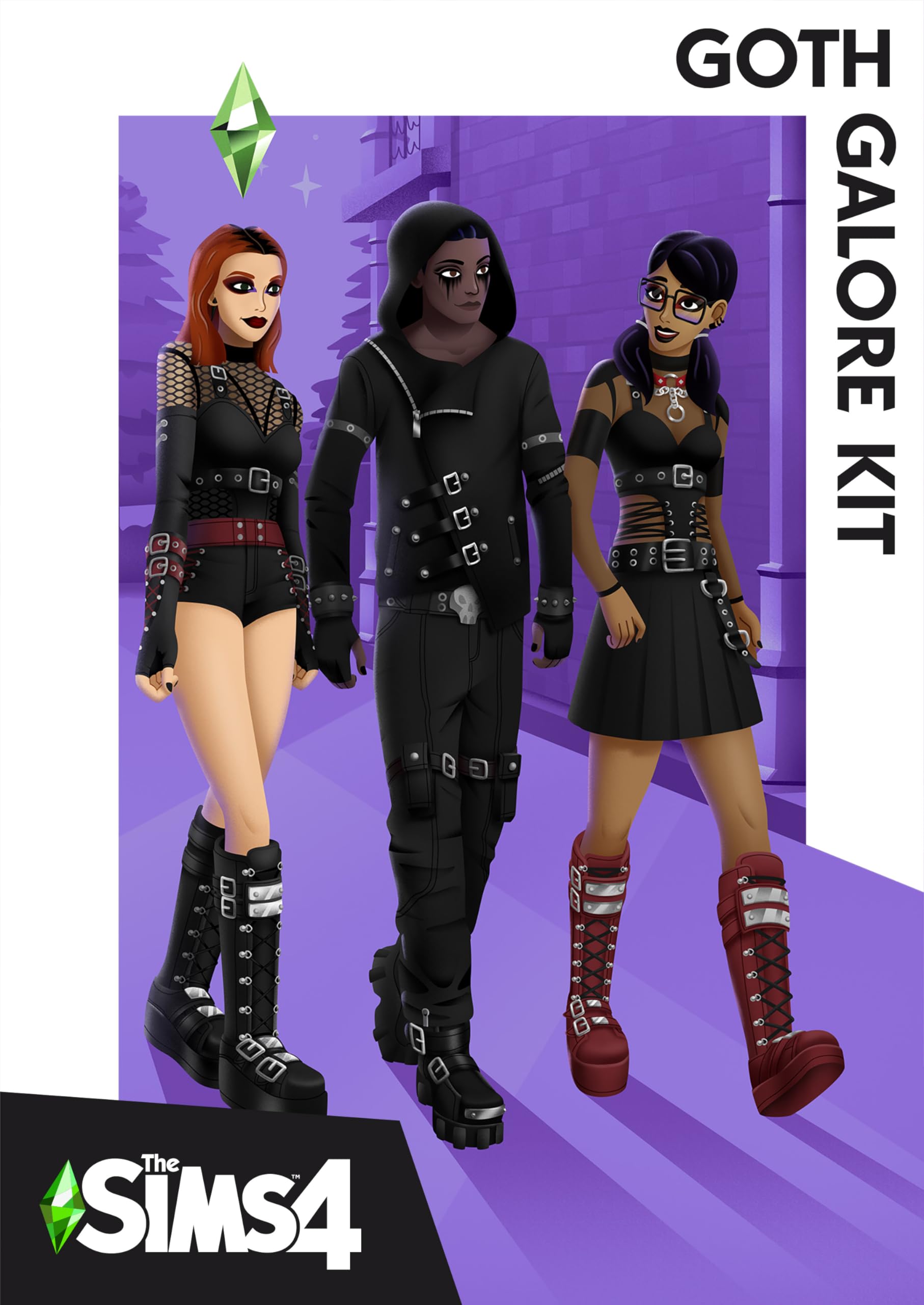 The Sims 4 - Goth Galore Kit - PC [Online Game Code]