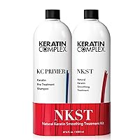Keratin Complex NKST Natural Keratin Smoothing Treatment Kit, 67.6 oz/ 2000ml