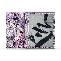 MightySkins Glossy Glitter Skin Compatible with Amazon Kindle Scribe (2022) Full Wrap - Flower Skull | Protective High-Gloss Glitter Finish | Easy to Apply | Made in The USA