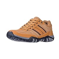 Men's Non Slip Hiking Shoes Comfortable Low Top Walking Shoes Outdoor Breathable Work Shoes