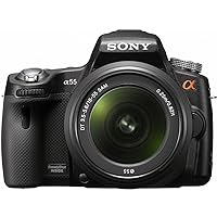Sony a55 DSLR Camera with 18-55mm zoom lens