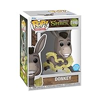 Funko Pop! Movies: DreamWorks 30th Anniversary - Shrek, Donkey with Glitter