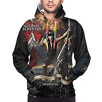 Michael Schenker Imortal Live Set Hoodie Men'S Cotton Casual Long Sleeve Pullover Hoody Tops