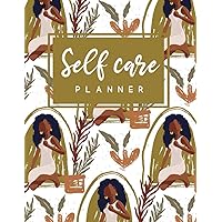 Self Care Planner: African American Mental Health Journal for Women, Girls and Teens | Self Care Diary Notebook Tracker.