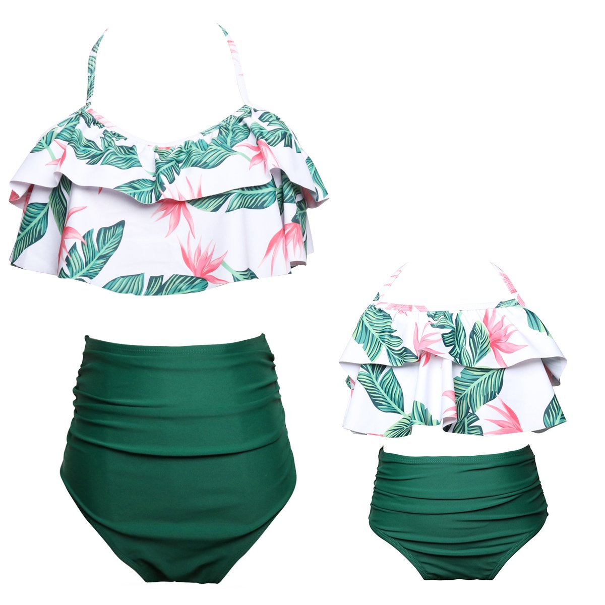 KABETY Girls Swimsuit Two Pieces Bikini Set