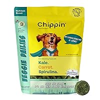 Plant-Based Spirulina Healthy Supplement & Dog Treat (5oz, 1-Pack) | Stop Grass Eating | Hypoallergenic, Chicken-Free Vegan Protein | Made in USA