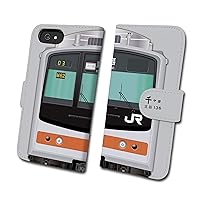 Daibi tc-t-067-7 205 Series Musashino Line No. 67 iPhone SE (2nd Generation) iPhone 8/iPhone 7/iPhone 6s/iPhone 6 [Notebook Type] Licensed by JR East Japan Commercialization, Gray
