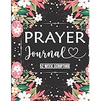 Prayer Journal: Prayer Journal Women 52 Week Scripture, Bible Devotional Study Guide & Workbook, Great Gift Idea, Beautiful Floral Glossy Cover, 8 x 10 Prayer Journal: Prayer Journal Women 52 Week Scripture, Bible Devotional Study Guide & Workbook, Great Gift Idea, Beautiful Floral Glossy Cover, 8 x 10 Paperback