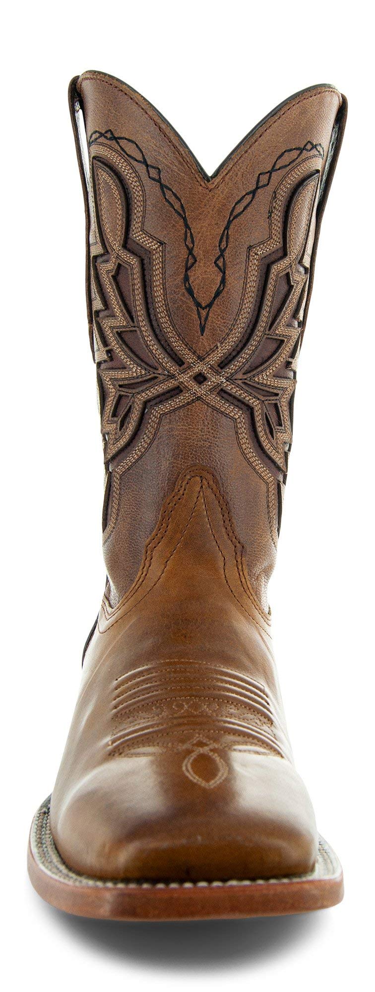 Soto Boots Men's Broad Square Toe Cowboy Boots H50028