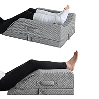 KingPavonini Adjustable Leg Elevation Pillows for Swelling, Pain Relief After Surgery