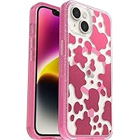 OtterBox Symmetry Series+ Antimicrobial Case with Magsafe for iPhone 14 & iPhone 13 (Only) - Non-Retail Packaging - (Disco Cowgirl (Pink))