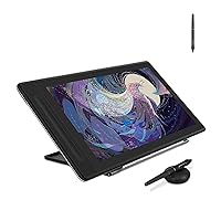 HUION KAMVAS Pro 16 2.5K QHD Drawing Tablet with Screen Bundie with PW550 Battery-Free Stylus, PenTech 3.0+