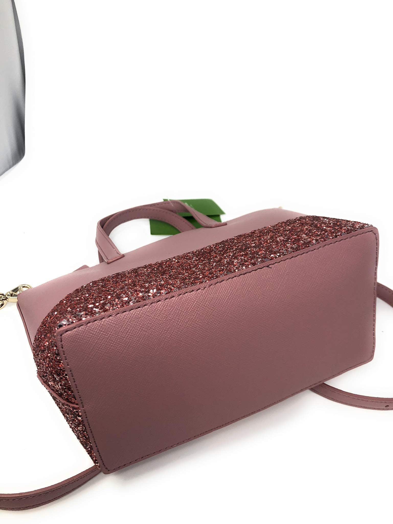 Kate Spade New York Ina Greta Court Glitter Crossbody Bag Top Handle Handbag