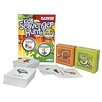 Kids Scavenger Hunt - Children's Game - Ages 6+ - Indoor and Outdoor Scavenger Hunt Game - Develops Gross Motor Skills - for 2 or More Players Individually or Team Play