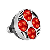 Red Light Therapy Lamp 24 LED Used for Red Light for Body and Face with 660nm Red and 850nm Near-Infrared Combo Wavelength, Infrared Light Device for Skin Health and Pain Relief, 1.0 Ounce