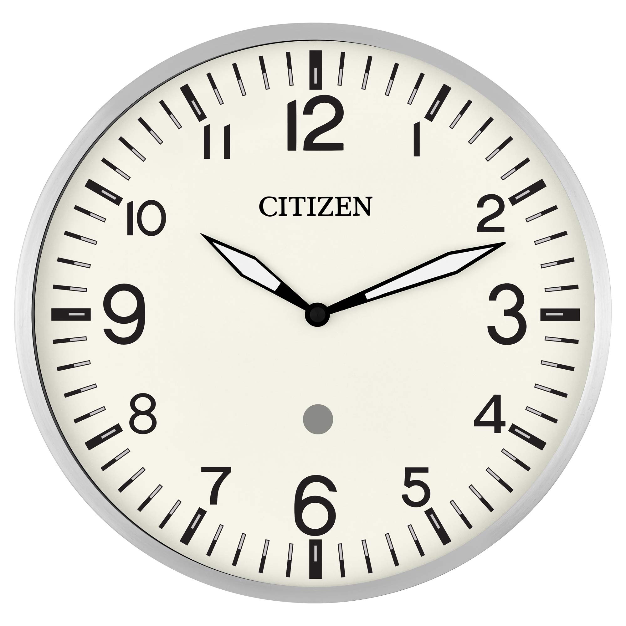 Mua Citizen Clocks CC5012 Citizen Smart Echo Compatible Wall Clock with  Multiple Timers, Silver trên Amazon Mỹ chính hãng 2023 | Fado
