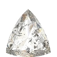 2.09 CT Natural Loose Triangle Shape Diamond White - G Triangle Cut Diamond 8.50 MM Natural White - G Color Triangle Rose Cut Diamond QL2592