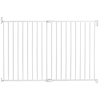 Munchkin® Extending XL™ Tall and Wide Baby Gate, Hardware Mounted Safety Gate for Stairs, Hallways and Doors, Extends 33
