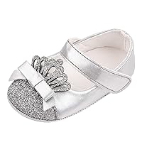 Size 6 Toddler Shoes Girls Shoe Walking Soft First Leather Girls Crown Shoe Princess Kids Girls Shoes Size 11