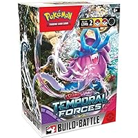 Pokemon TCG: Scarlet and Violet: Temporal Forces: Build & Battle Display Box (10 Kits)