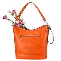 FUKUYIN Tote Handbag Shoulder Bag for Women Commuting - PU Soft Leather Hobo Bag Womens Purses - Ladies Large Crossbody Purse