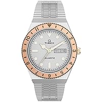Timex Women's Analogue Watch with a Stainless Steel Bracelet Q Reissue