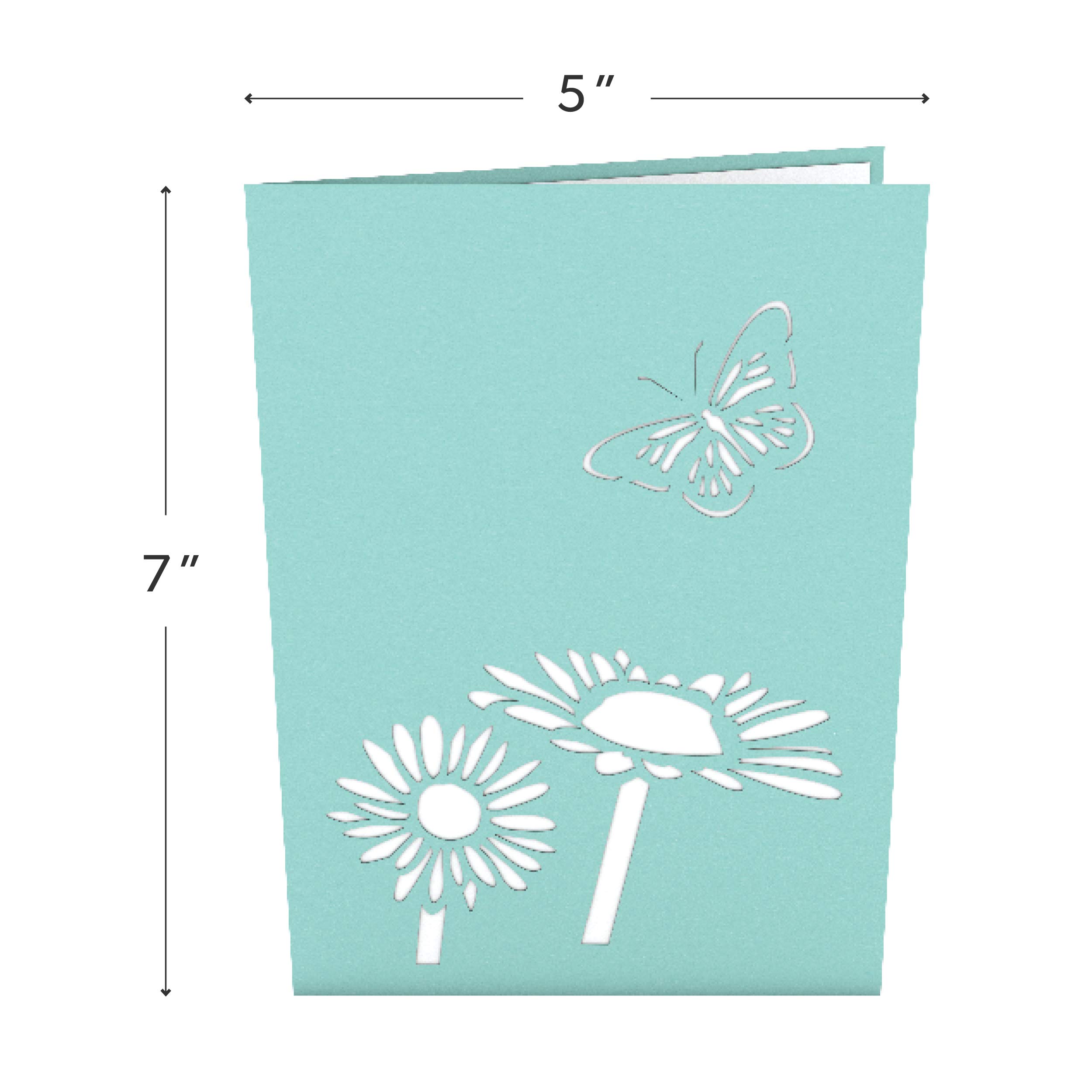 Lovepop Daisy Patch Pop Up Card - 3D Card, Greeting Card, Flower Card, Anniversary Card, Mother's Day Card, Birthday Card, Appreciation Card (Retiring Design)