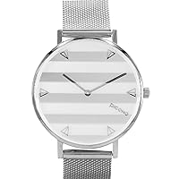 PICONO Re Time Series - Multi Dial Water Resistant Analog Quartz Quickly Release Stainless Steel Ladies Women Watch - No.RM-8701