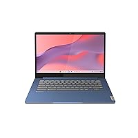 IdeaPad Slim 3 Chromebook 14 Inch FHD Laptop - (MediaTek Kompanio 520, 4GB RAM, 64GB eMMC, ChromeOS) - Abyss Blue