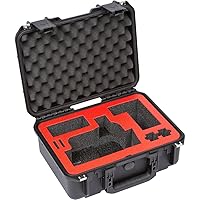 SKB Cases iSeries 1510-6 Injection Molded Mil-Standard Waterproof Case with Foam Interior for Canon XA11, XA15, XA40, XA45 Camcorder and Other Accessories