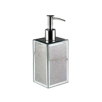 American Atelier Snake Skin Soap Dispenser, Silver