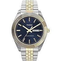 Timex Men's Waterbury Legacy Day-Date 41mm TW2V17500VQ Quartz Watch