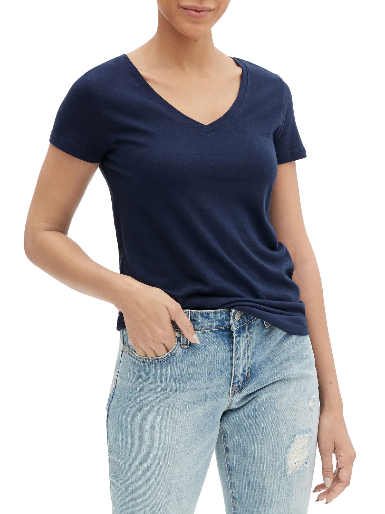 GAP Women's Favorite V-Neck Tee T-Shirt