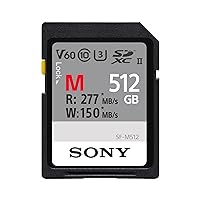 Sony 512 GB M Series UHS-II SDXC Memory Card