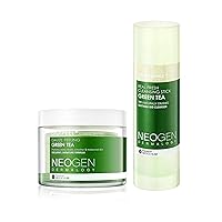 DERMALOGY by NEOGENLAB Bio-Peel Gauze Peeling Pads Green Tea, 30 pads & Makeup Remover Cleansing Stick with Green Tea Extract and Leaves