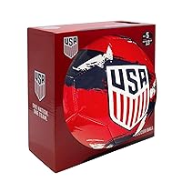 Icon Sports Official Licensed U.S. Soccer Federation Size 5 Offical Regulation Sized Soccer Ball