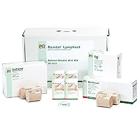 Lohmann & Rauscher Rosidal Lymphset Compression Bandaging Kit for Arms, Multi-Layer Compression Bandages Set, Includes Short Stretch Wrap, Synthetic Padding, Adhesive Tape & Instructions, Double Arm