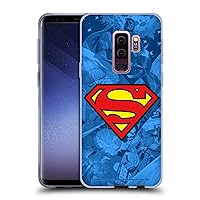 Head Case Designs Officially Licensed Superman DC Comics Collage Comicbook Art Soft Gel Case Compatible with Samsung Galaxy S9+ / S9 Plus