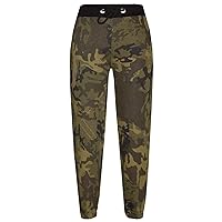 Kids Boys Girls Camouflage Joggers Jogging Pants Trackie Bottom Casual Trousers