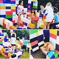 EverBlock Playground Play Mixed Block Set - 668 Colored Building Blocks for Playtime, Modular Design, STEM Education