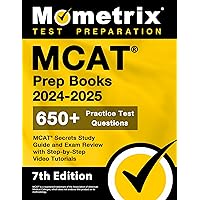 MCAT Prep Books 2024-2025 - 650+ Practice Test Questions, MCAT Secrets Study Guide and Exam Review with Step-by-Step Video Tutorials: [7th Edition] MCAT Prep Books 2024-2025 - 650+ Practice Test Questions, MCAT Secrets Study Guide and Exam Review with Step-by-Step Video Tutorials: [7th Edition] Paperback