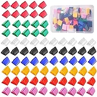8 x 6 Style Multicolor Plastic Pawns Pieces Game for Board Games, Tabletop  Markers Component