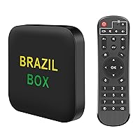 2023 Newest Brazil Box TV: Stream Unlimited Brazilian Entertainment - Easy Setup, 4K, DVR, Auto Updates & More!