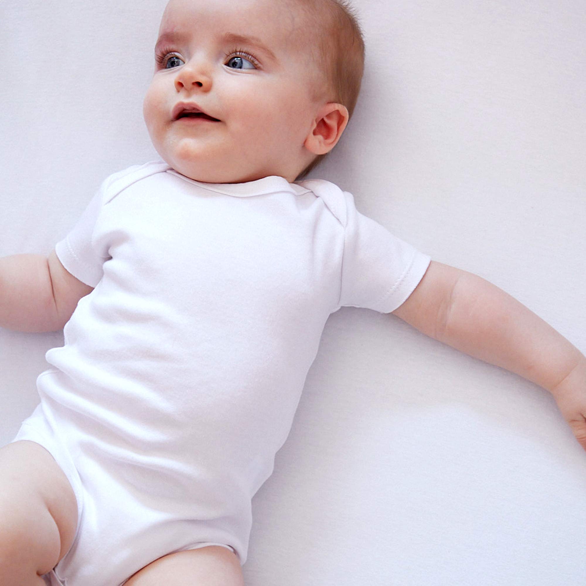 HonestBaby Unisex Baby Organic Cotton Long Sleeve Bodysuits Multi Pack