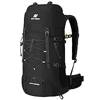 N NEVO RHINO Waterproof Hiking Backpack 50L/60L, Camping Backpack with Rain Cover, Hiking Travel Mountaineering Backpack