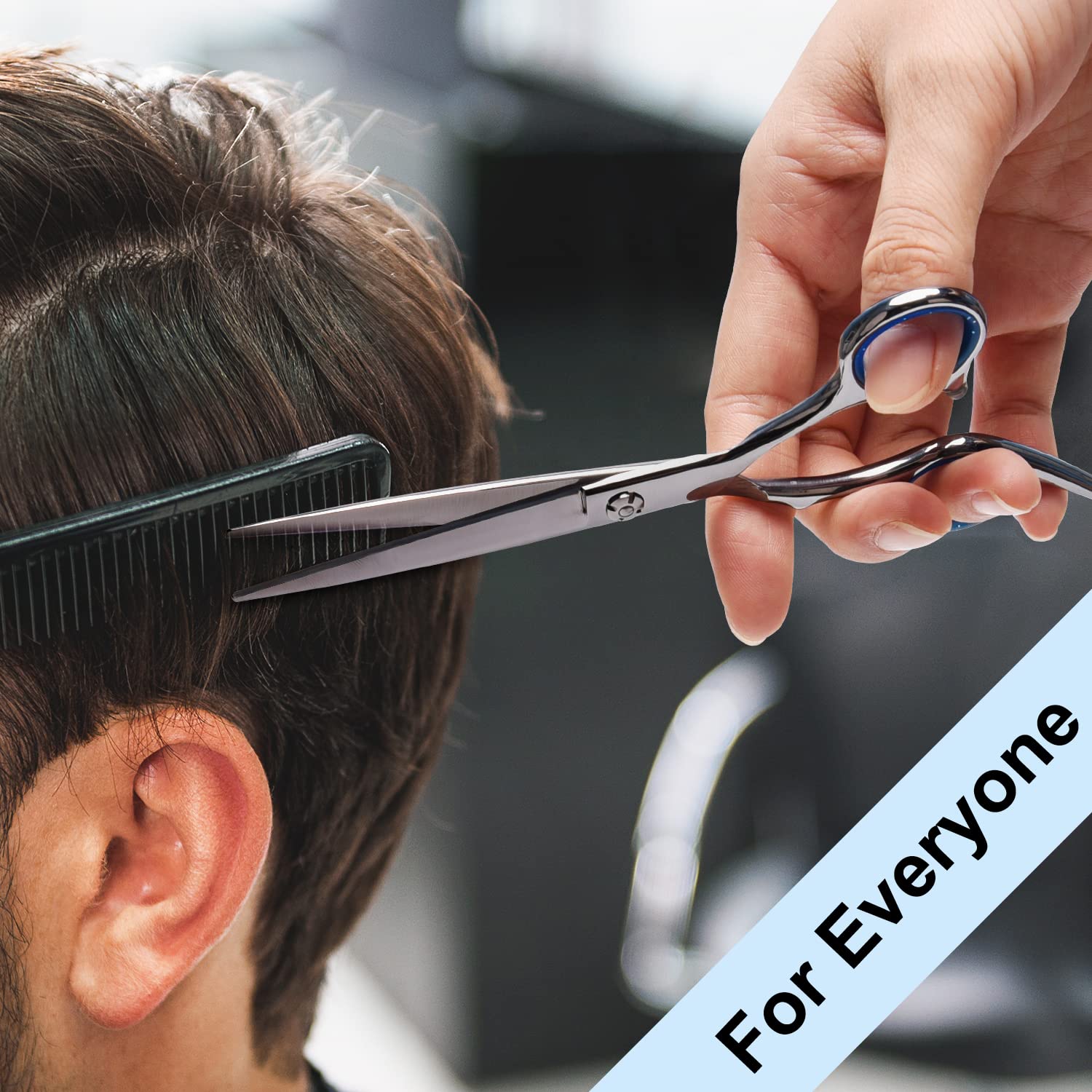 Mua Hair Cutting Scissors, ULG Professional Hair Scissors  inch  Right-Hand Razor Edge Barber Scissors Salon Hair Cutting Shears Made of  Japanese Stainless Steel, Hand Sharpened trên Amazon Mỹ chính hãng 2023 |